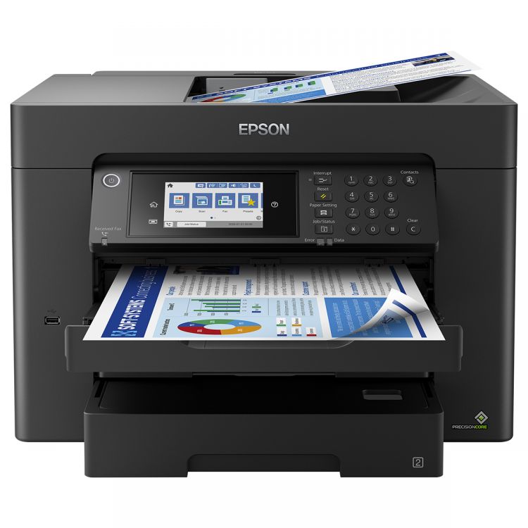 Epson WorkForce PRO WF-7840DTWF A3 Colour Inkjet Multifunction Epson WorkForce PRO WF-7840DTWF A3 Colour Inkjet Multifunction